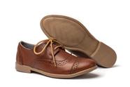 Sapato Oxford Feminino sapatilha leve e confortável em Couro 34 ao 40 Sapato Oxford Feminino sapatilha leve e confortável em Couro 34 ao 40