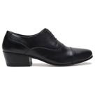 Sapato Para Danca De Salao Masculino Em Couro Preto 56221