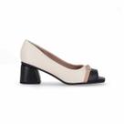 Sapato Peep Toe Feminino Salto Bloco Medio Elegante Maxi Piccadilly 715020 Sapato Peep Toe Feminino Salto Bloco Medio Elegante Maxi Piccadilly 715020