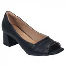 Sapato Peep Toe Neftali Couro 56005