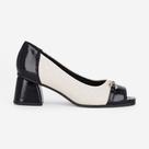 Sapato Peep Toe Piccadilly Feminino Sapato Peep Toe Piccadilly Feminino