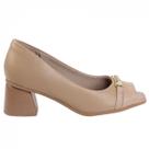 Sapato Peep Toe Piccadilly Maxi 715020