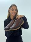 Sapato Pegada Masculino Slip On Couro Pinhão Sapato Pegada Masculino Slip On Couro Pinhão