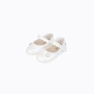 Sapato Perolado Coração Branco Bebê Menina Pampili 379732000 Sapato Perolado Coração Branco Bebê Menina Pampili 379732000