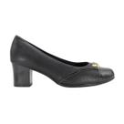 Sapato Piccadilly Feminino Salto Médio Napa Preto Sapato Piccadilly Feminino Salto Médio Napa Preto