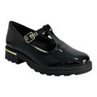 Sapato Piccadilly Loafer Mary Jane 735044 Preto