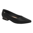 Sapato Piccadilly Maxi Silvia Salto Baixo 279004 Preto