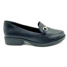 Sapato Piccadilly Mocassim com Enfeite Preto 653001 Sapato Piccadilly Mocassim com Enfeite Preto 653001