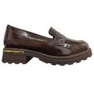 Sapato piccadilly mocassim salto baixo ref: 735039 feminino