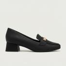 Sapato Piccadilly Salto Baixo Preto