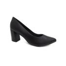 Sapato Piccadilly Scarpin 745135 Preto Fosco