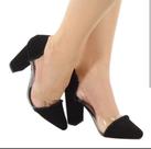 Sapato preto scarpin
