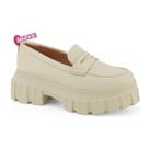 Sapato Ramarim 2310601-1 Mocassim Loafer Tratorado Feminino