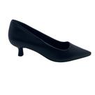 Sapato Ramarim Scarpin Salto Baixo Preto 2515101 Sapato Ramarim Scarpin Salto Baixo Preto 2515101
