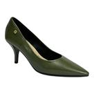 Sapato Santinelli Scarpin Salto Fino 1608-001 Verde Sonora
