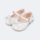 Sapato Sapatilha Bebê Pampili Angel Prata