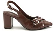 Sapato Scapin Feminino Slingback Via Marte 028-023-01