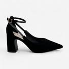 Sapato Scarpin Bebecê Nobuck Preto