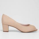 Sapato Scarpin Beira Rio Peep Toe Feminino 4777400