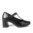 Sapato Scarpin Boneca Salto Bloco Dakota Feminino G9731 Preto