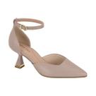 Sapato Scarpin Feminino Beira Rio Salto Taça Bico Fino 4322.103.9569