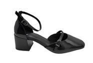 Sapato Scarpin Feminino Com Salto Bloco Offline 5700.23943