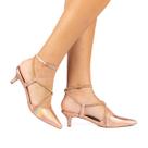 Sapato Scarpin Feminino JJOJO Solange Salto Fino Médio 5cm Moderno