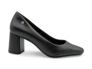 Sapato Scarpin Feminino Ramarim Couro 2664101 Salto Bloco Sapato Scarpin Feminino Ramarim Couro 2664101 Salto Bloco