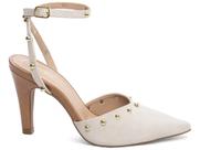 Sapato Scarpin Feminino Salto Alto Bico Fino 9 cm Elegante