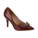 Sapato Scarpin Feminino Salto Alto Fino Corrente Vizzano 1184.1727 - 38