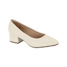 Sapato Scarpin Feminino Salto Bloco Baixo Modare Casual
