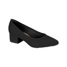 Sapato Scarpin Feminino Salto Bloco Baixo Modare Preto Sapato Scarpin Feminino Salto Bloco Baixo Modare Preto