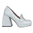 Sapato Scarpin Feminino Salto Bloco Meia Pata Suzana Santos 4266.78975 Sapato Scarpin Feminino Salto Bloco Meia Pata Suzana Santos 4266.78975
