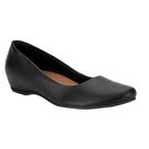 Sapato Scarpin Feminino Usaflex Couro Anabela AC0910 Joanete Preto