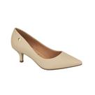 Sapato Scarpin Feminino Vizzano Pelica Bege 1122.828