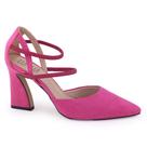 Sapato Scarpin Lizi e Lizi 296.2468 Elástico bloco geométric
