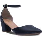 Sapato Scarpin Salomé Fivela Bico Fino Conforto