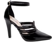 Sapato Scarpin Salto Alto Bico Fino Preto Torricella
