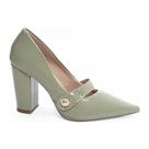 Sapato Scarpin Salto Alto Quadrado Verde Torricella AVS 65-13E