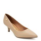 Sapato Scarpin Salto Baixo Feminino Vizzano 1122.828 Bege