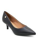 Sapato Scarpin Salto Baixo Feminino Vizzano 1122.828 Preto