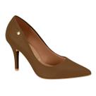 Sapato Scarpin Salto Fino Casual Feminino Vizzano 11841101 Marrom Sapato Scarpin Salto Fino Casual Feminino Vizzano 11841101 Marrom