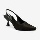 Sapato Scarpin Tanara Slingback Feminino Preto