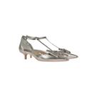 Sapato Scarpin Uza Prata com laço A26h997c0020 Sapato Scarpin Uza Prata com laço A26h997c0020
