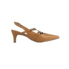 Sapato Scarpin Via Uno Slingback Chic