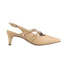 Sapato Scarpin Via Uno Slingback Chic