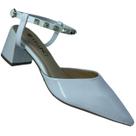 Sapato Scarpin Via Uno Spike Salto Grosso Verniz - 42005 Sapato Scarpin Via Uno Spike Salto Grosso Verniz - 42005