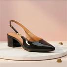 Sapato Scarpin Vizzano Slingback Salto Bloco Original1220385 Sapato Scarpin Vizzano Slingback Salto Bloco Original1220385