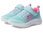 Sapato Skechers Microspec Plus-Swirl Sweet Aqua/Pink Kids 2,5 EUA Sapato Skechers Microspec Plus-Swirl Sweet Aqua/Pink Kids 2,5 EUA