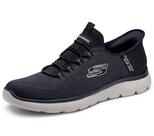 Sapato Skechers Summits Key Pace, mocassim, sem cadarço
